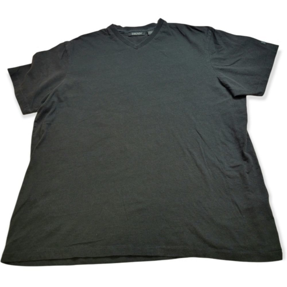 DKNY vneck shirt L